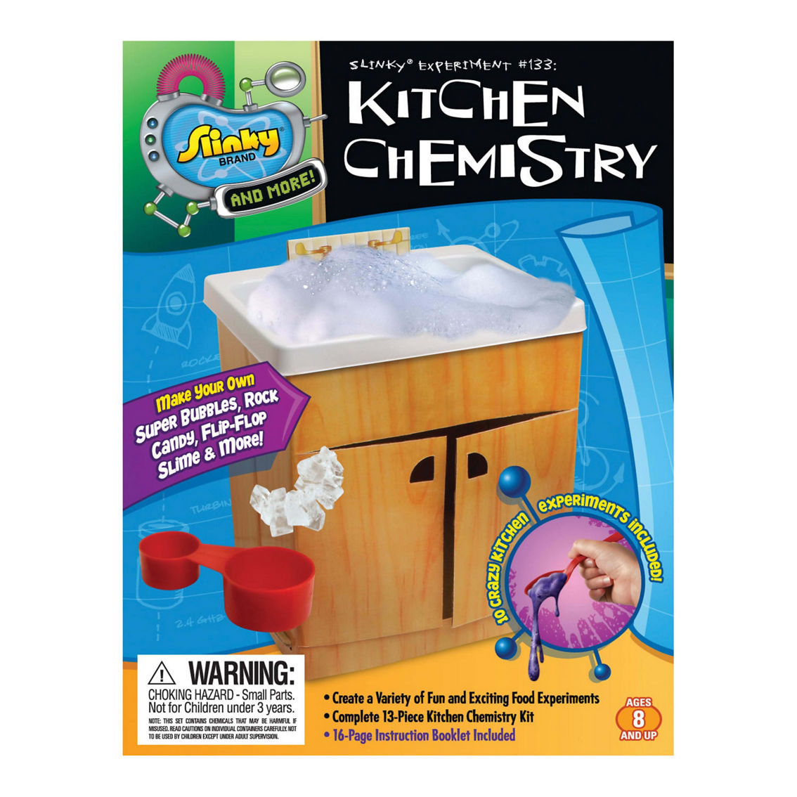 Scientific Explorer Slinky Science Kit - Kitchen Chemistry Mini Lab - Image 2 of 2
