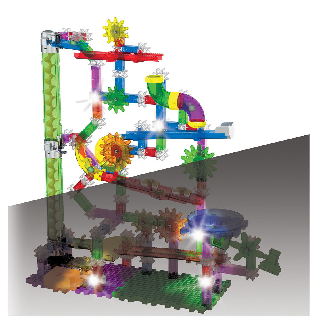 The Learning Journey Techno Gears Marble Mania - Extreme Glo: 200+ Pcs - Image 3 of 5