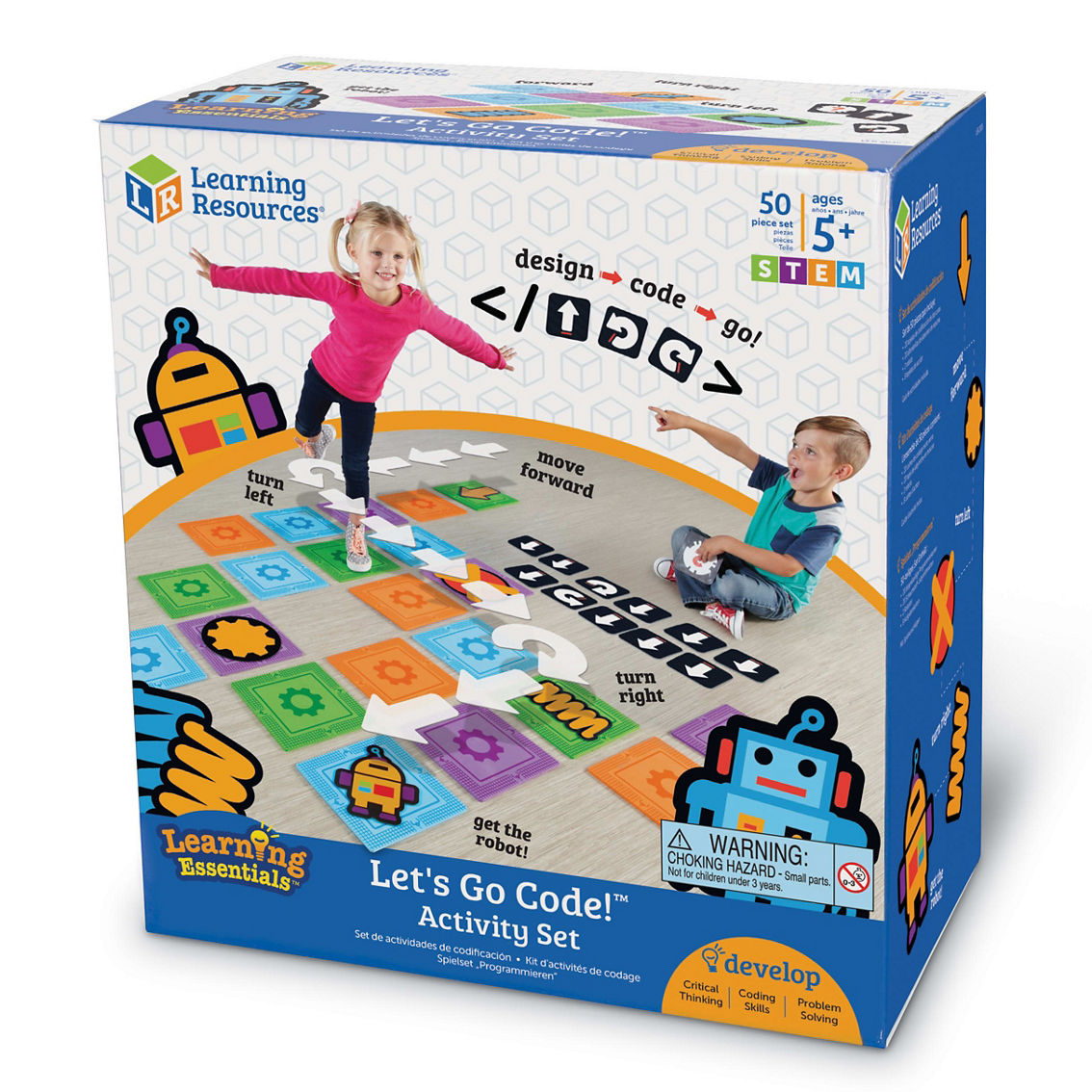 Learning Resources Learning Essentials - Let's Go Code! Activity Set - Image 3 of 5