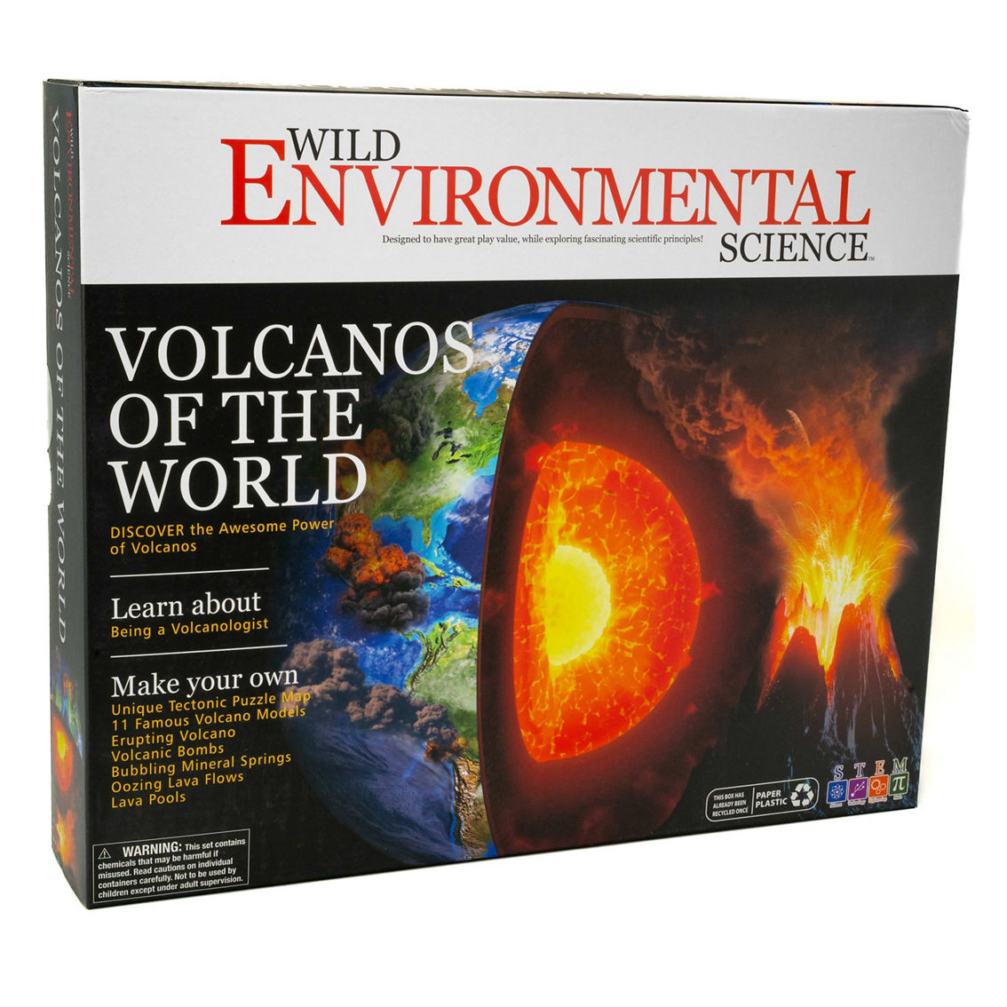 Wild Environmental Science - Volcanos of the World - Image 2 of 5