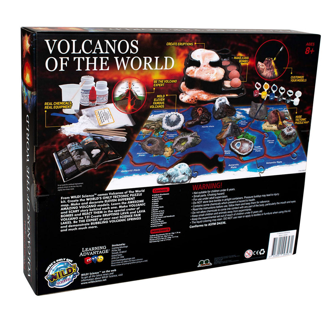 Wild Environmental Science - Volcanos of the World - Image 4 of 5