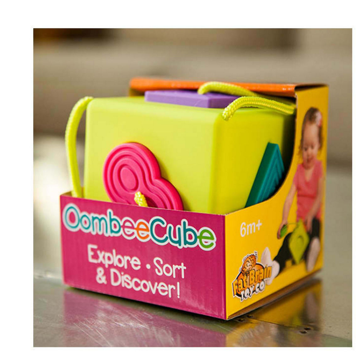 Fat Brain Toy Co. OombeeCube - Image 2 of 5
