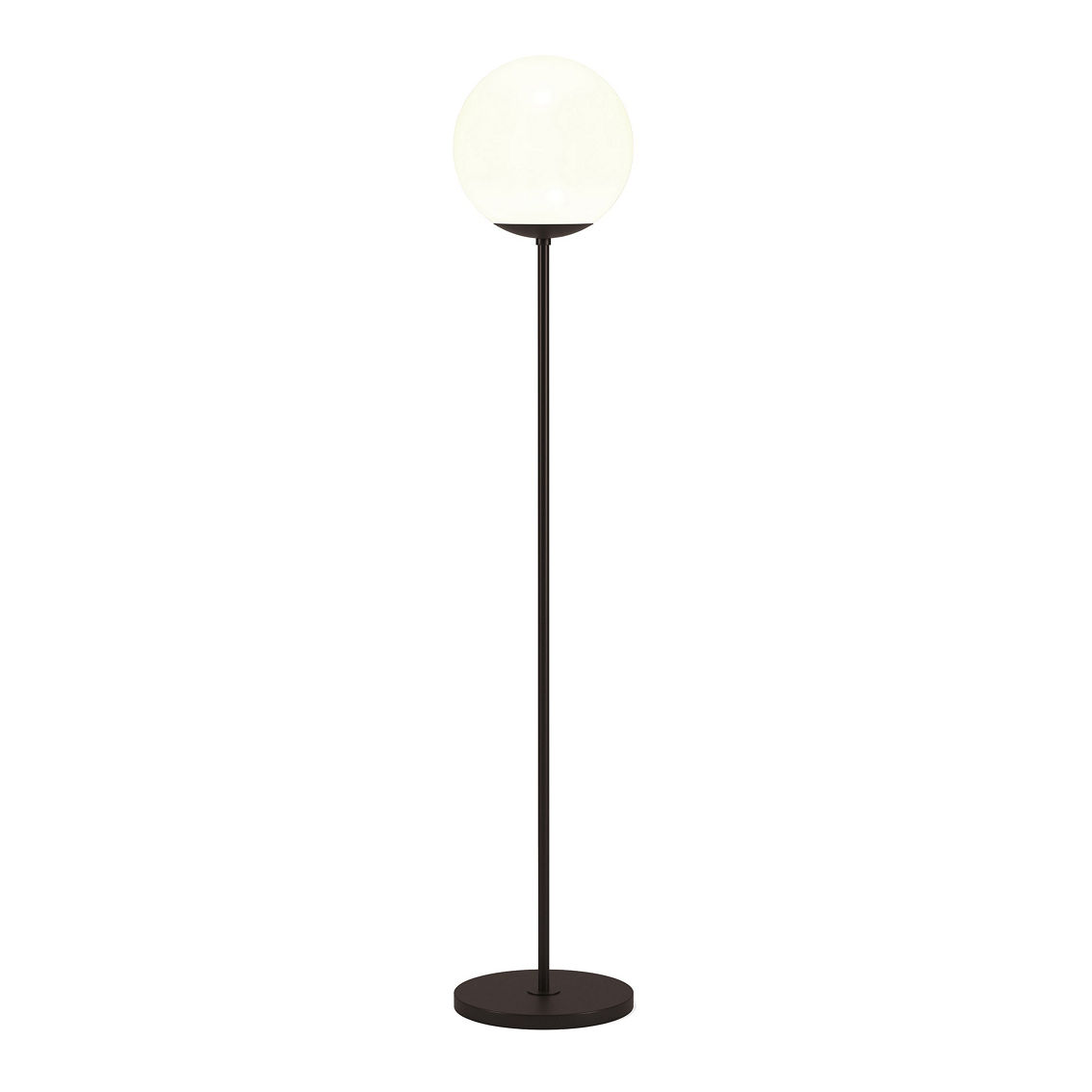 Hudson&Canal Theia Globe & Stem Floor Lamp with Plastic Shade - Image 3 of 5