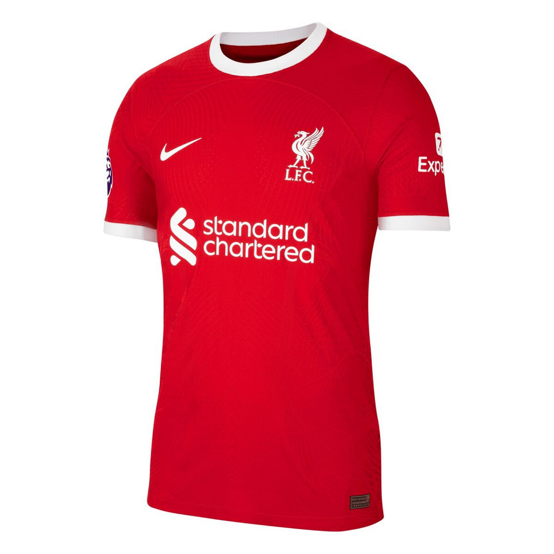 Nike Men's Red Liverpool 2023/24 Home Authentic Jersey - Image 3 of 4