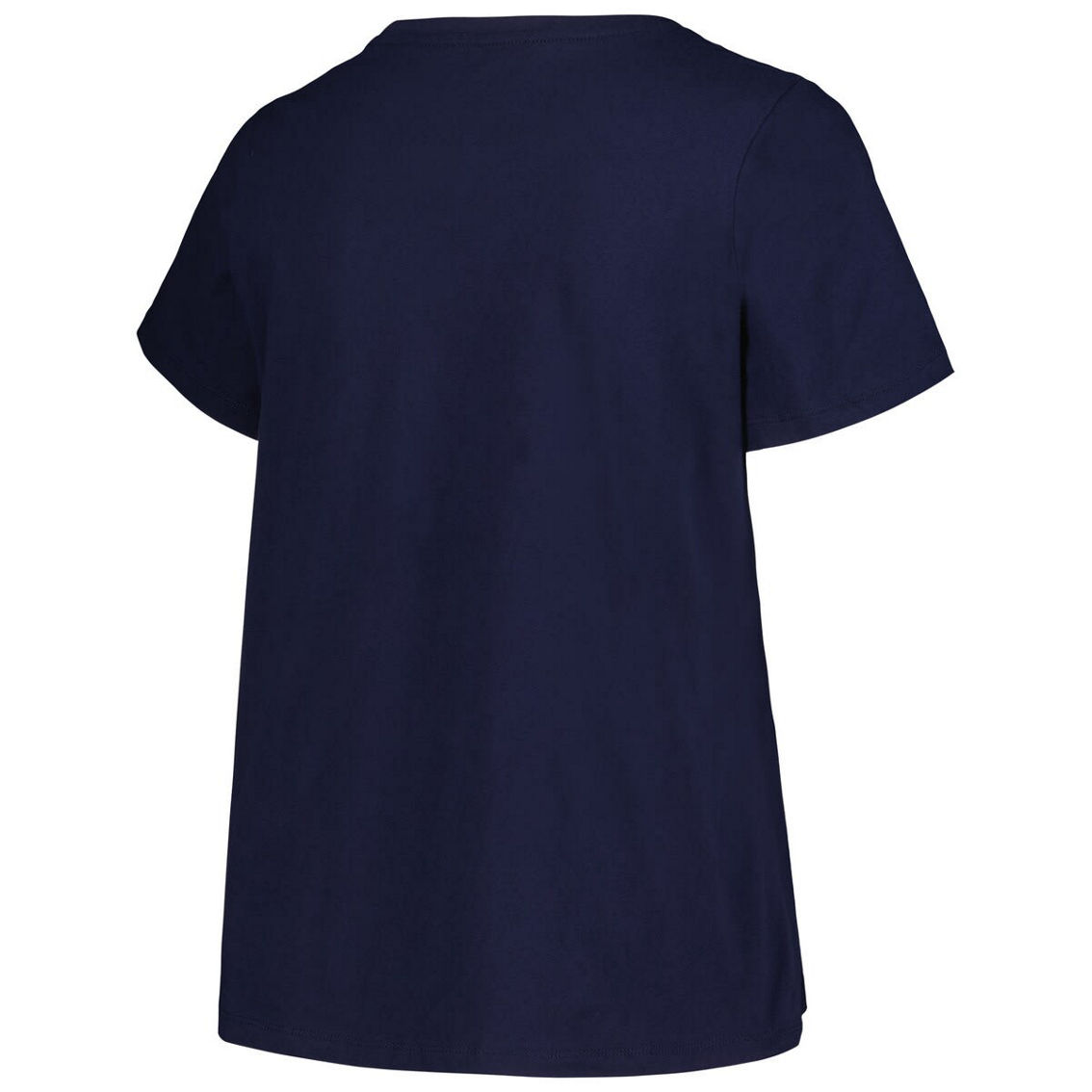 Profile Women's Deep Sea Blue Seattle Kraken Plus Size Arch Over Logo T-Shirt - Image 4 of 4