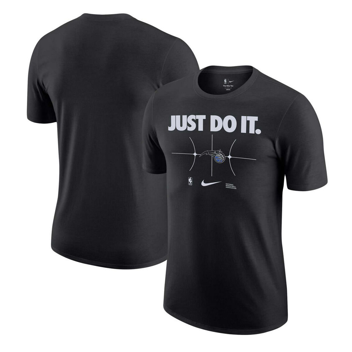 Nike Men's Black Orlando Magic Just Do It T-Shirt - Image 2 of 4