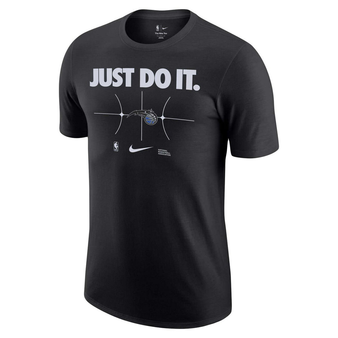 Nike Men's Black Orlando Magic Just Do It T-Shirt - Image 3 of 4