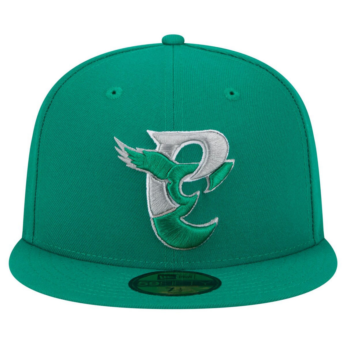 New Era Men's Kelly Green Philadelphia Eagles City Originals 59FIFTY Fitted Hat - Image 3 of 4