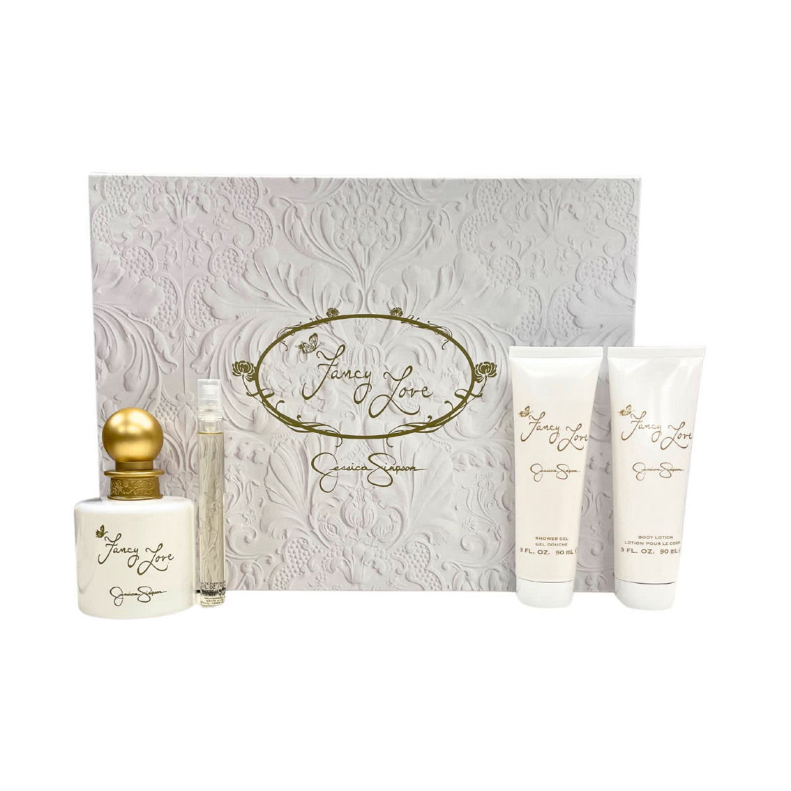 Jessica Simpson Fancy Love 4 Pc. Gift Set for Women - Image 2 of 2