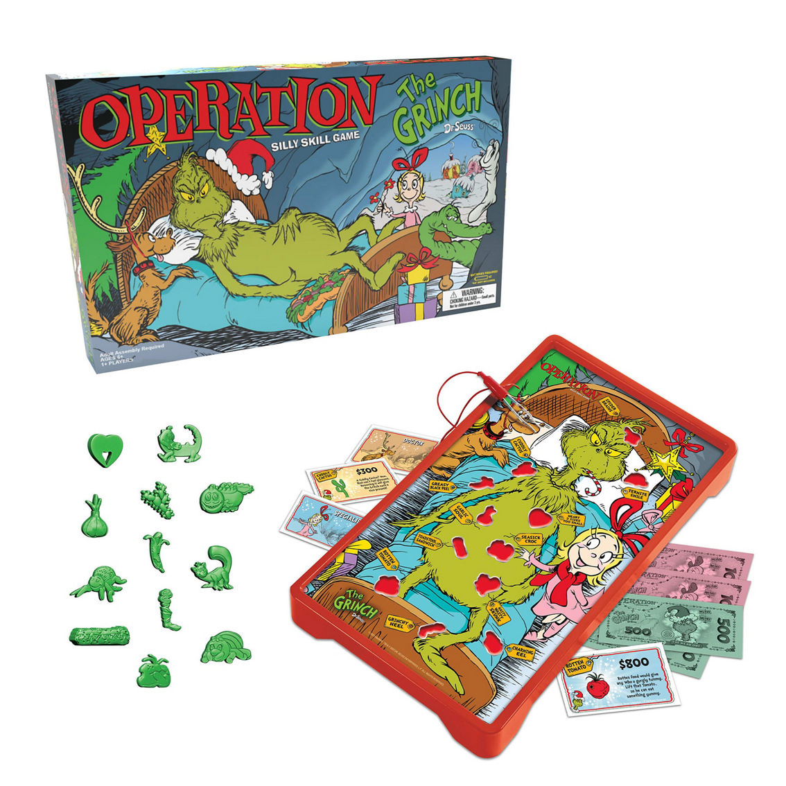 USAopoly Operation - Dr. Seuss The Grinch Edition - Image 4 of 5