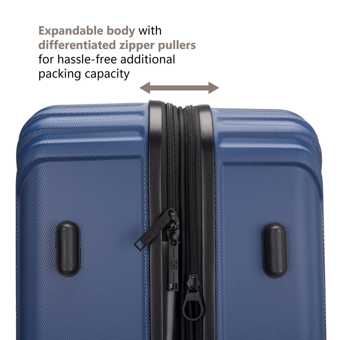 BADGLEY MISCHKA Evalyn 3 Piece Expandable Spinner Luggage Set - Image 4 of 5