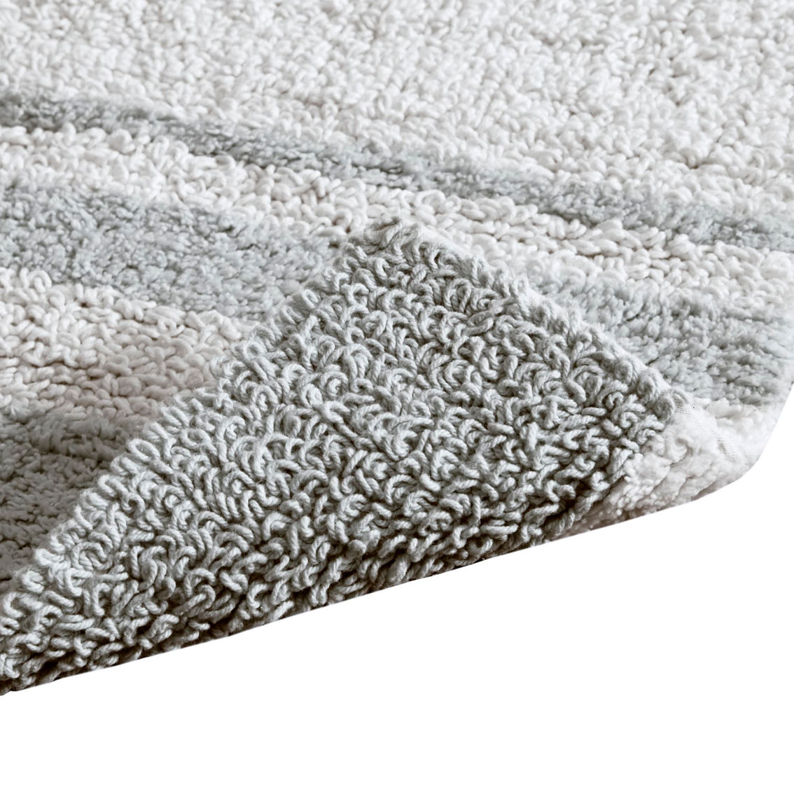 Madison Park Spa Cotton Reversible Bath Rug 24 X 72 in. - Image 3 of 5