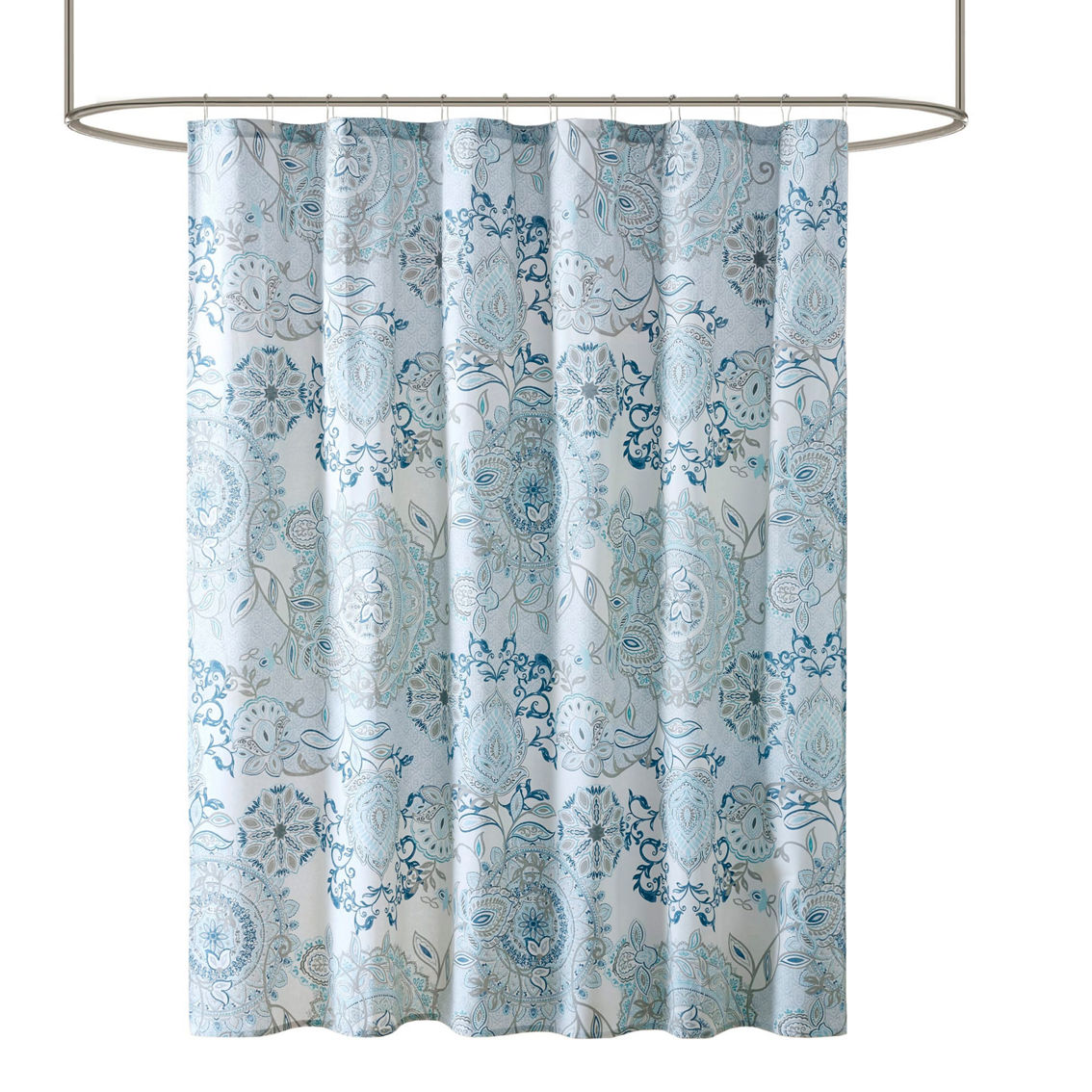 Madison Park Loleta Printed Cotton Shower Curtain - Image 2 of 5