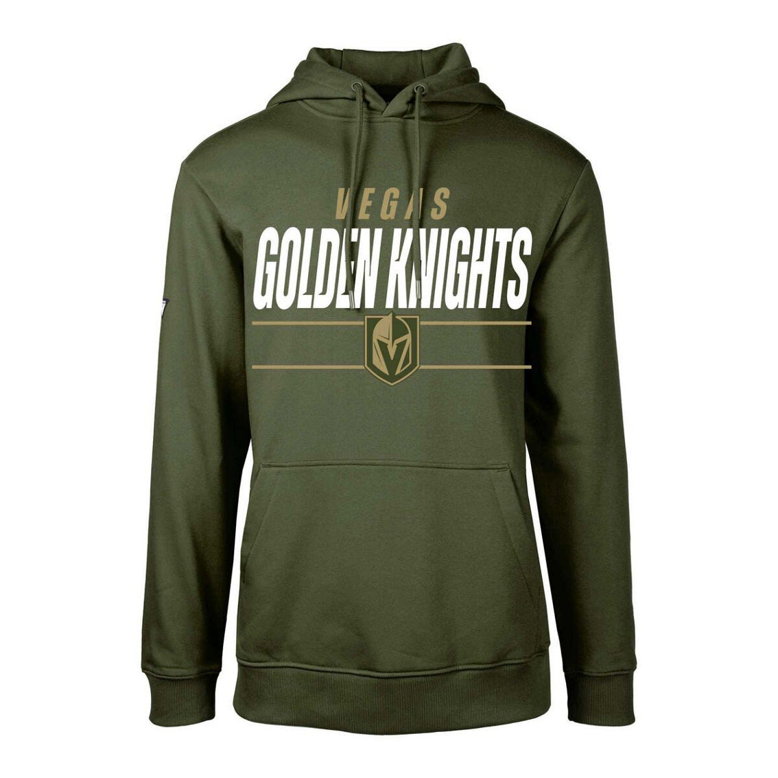 Levelwear Youth Olive Vegas Golden Knights Podium Fleece Pullover Hoodie - Image 2 of 2