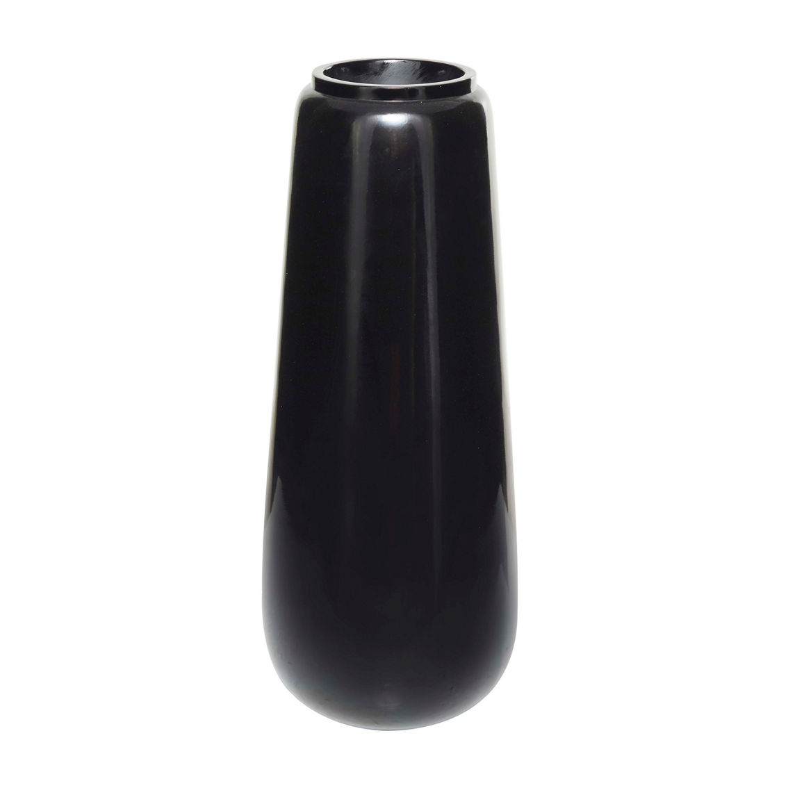 Morgan Hill Home Modern White Resin Vase - Image 3 of 5