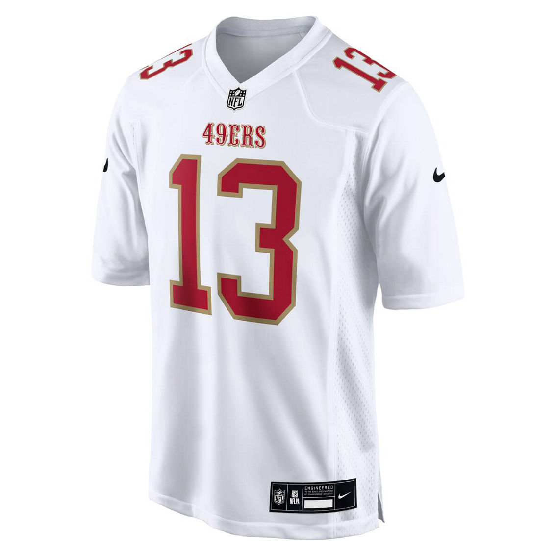 Nike Men's Brock Purdy Tundra White San Francisco 49ers Fashion Game Jersey - Image 3 of 4