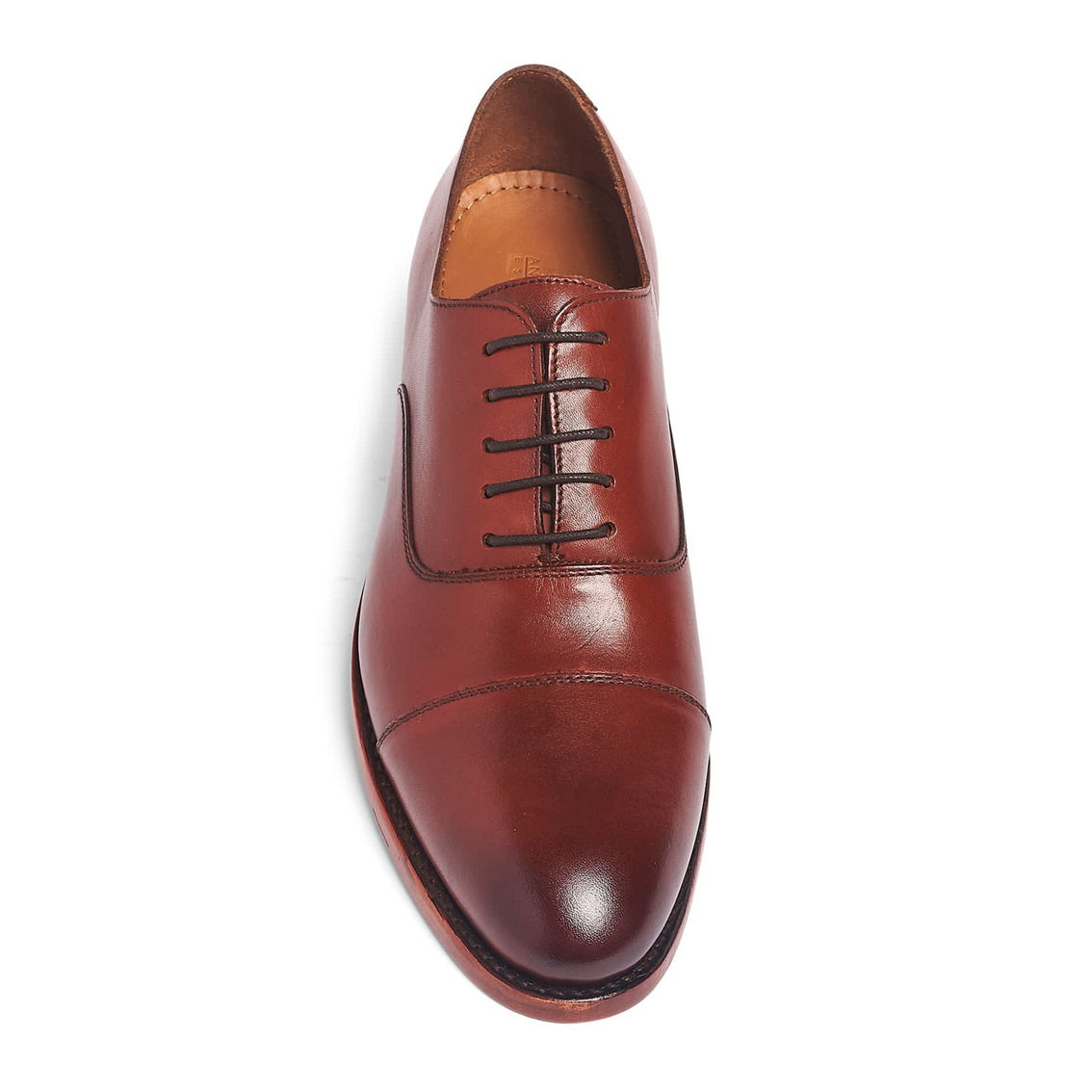 Anthony Veer Mens Clinton Cap-Toe Goodyear Welt Oxford Lace-up Dress Shoe - Image 3 of 5