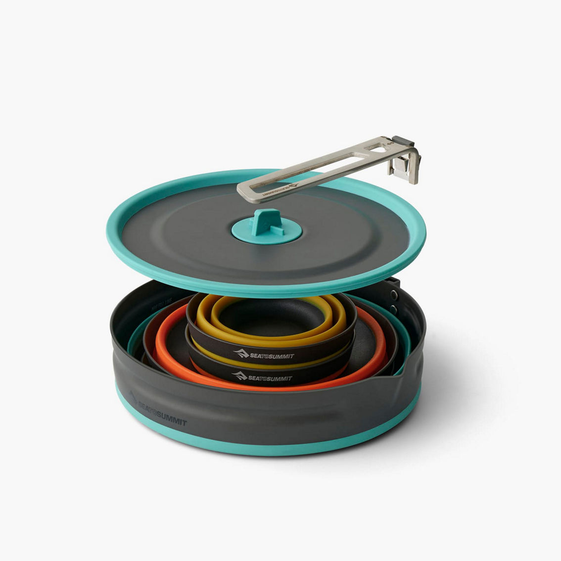 Sea to Summit Frontier UL Collapsible One Pot Cook Set Multi [2P] [5 Piece] - Image 2 of 2