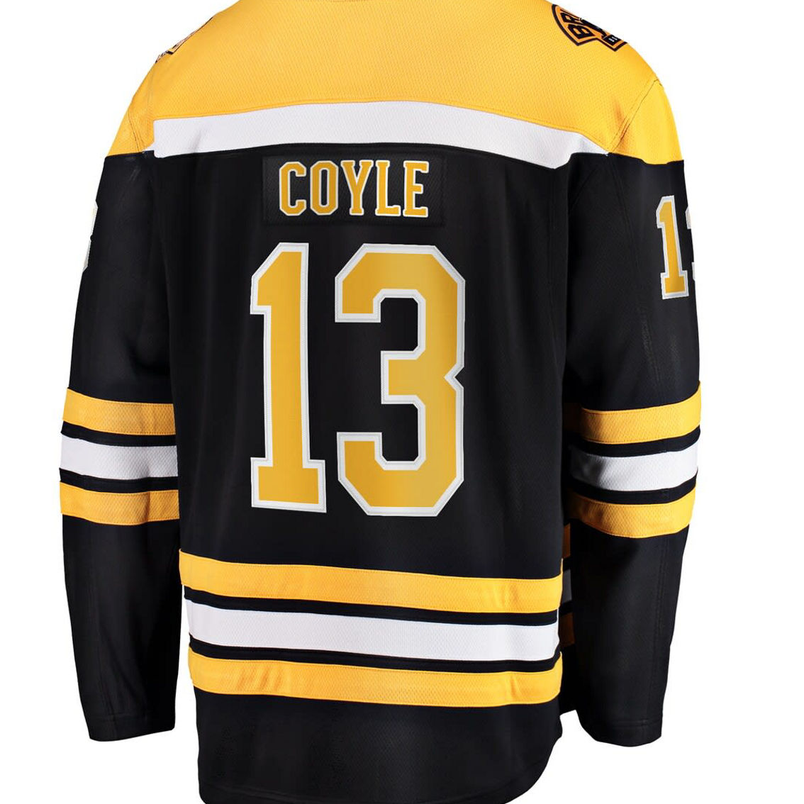 Fanatics Charlie Coyle Boston Bruins Fanatics Home Breakaway Player Jersey - Black - Image 4 of 4
