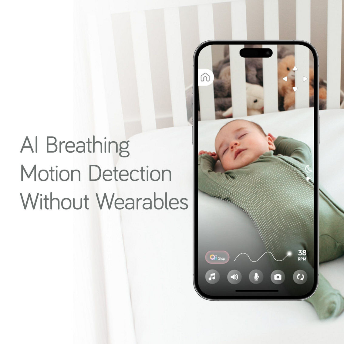 Nanobebe Aura Smart Baby Monitor - Image 3 of 5