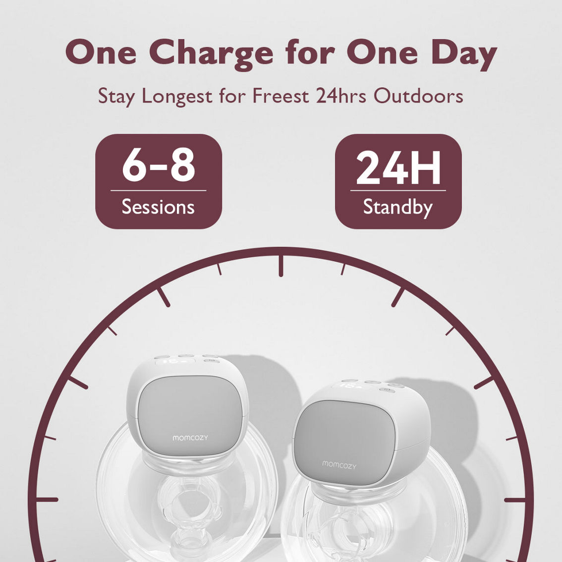 Momcozy S9 Pro Wearable Electric Breast Pump - Image 3 of 5