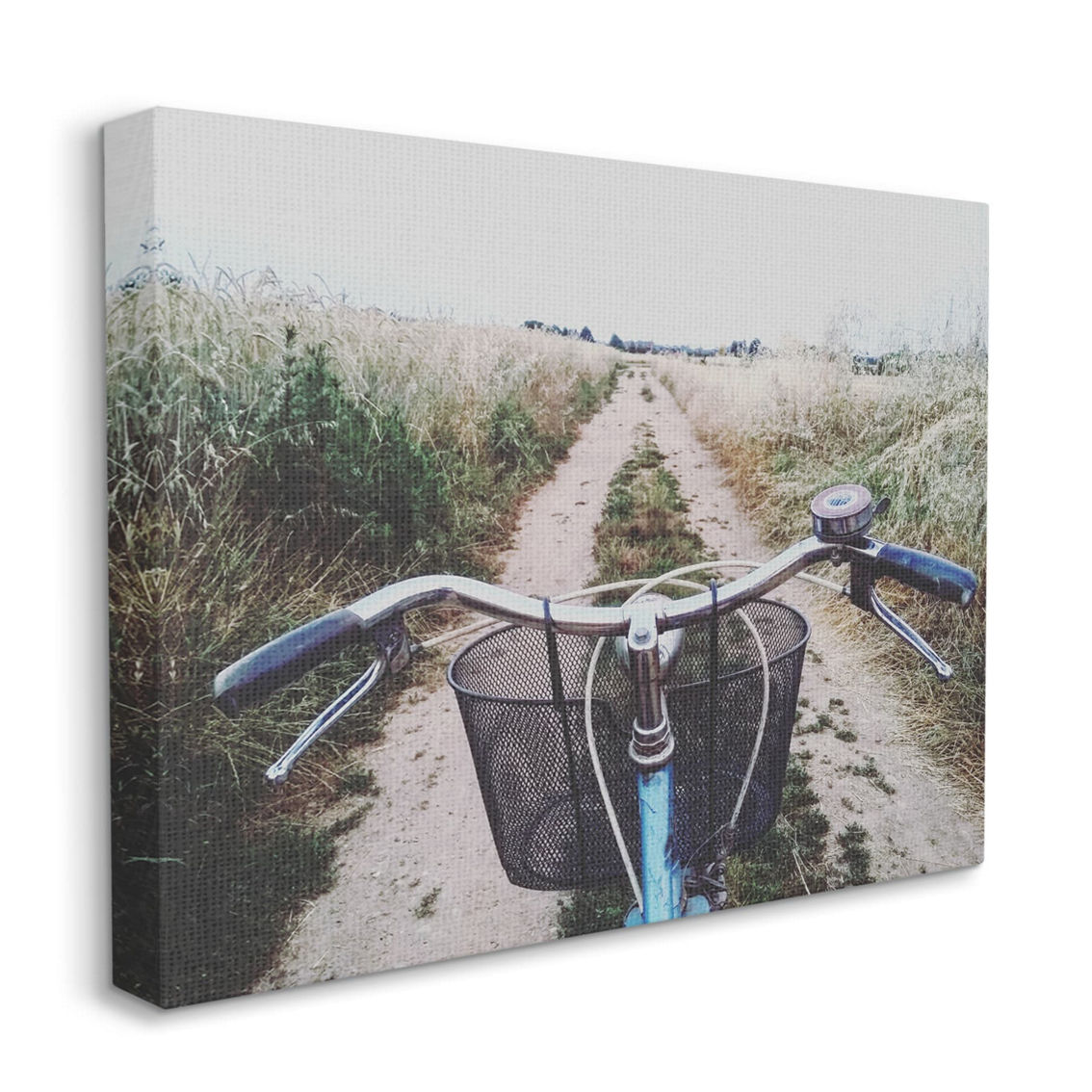 Stupell Canvas Wall Art Bicycle on Rural Path, 16 x 20 - Image 3 of 5