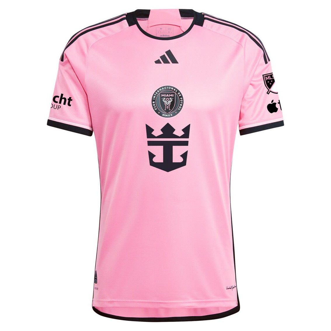 adidas Men's Pink Inter Miami CF 2024 2getherness Authentic Jersey - Image 3 of 4