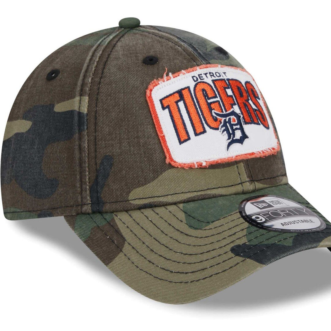 New Era Men's Camo Detroit Tigers Gameday 9FORTY Adjustable Hat - Image 4 of 4