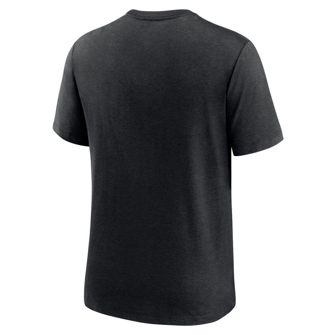 Nike Men's Heather Black Philadelphia Phillies Swing Big Tri-Blend T-Shirt - Image 4 of 4