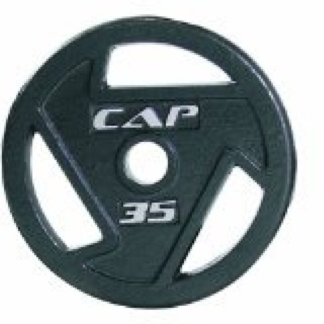 CAP 35 lb Black Olympic Grip Plate-.com - Image 2 of 2