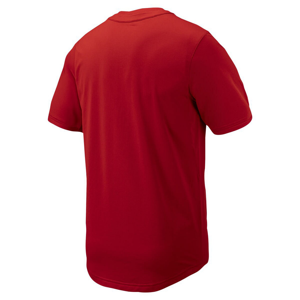 Nike Men's Scarlet Ohio State Buckeyes Replica Full-Button Baseball Jersey - Image 4 of 4
