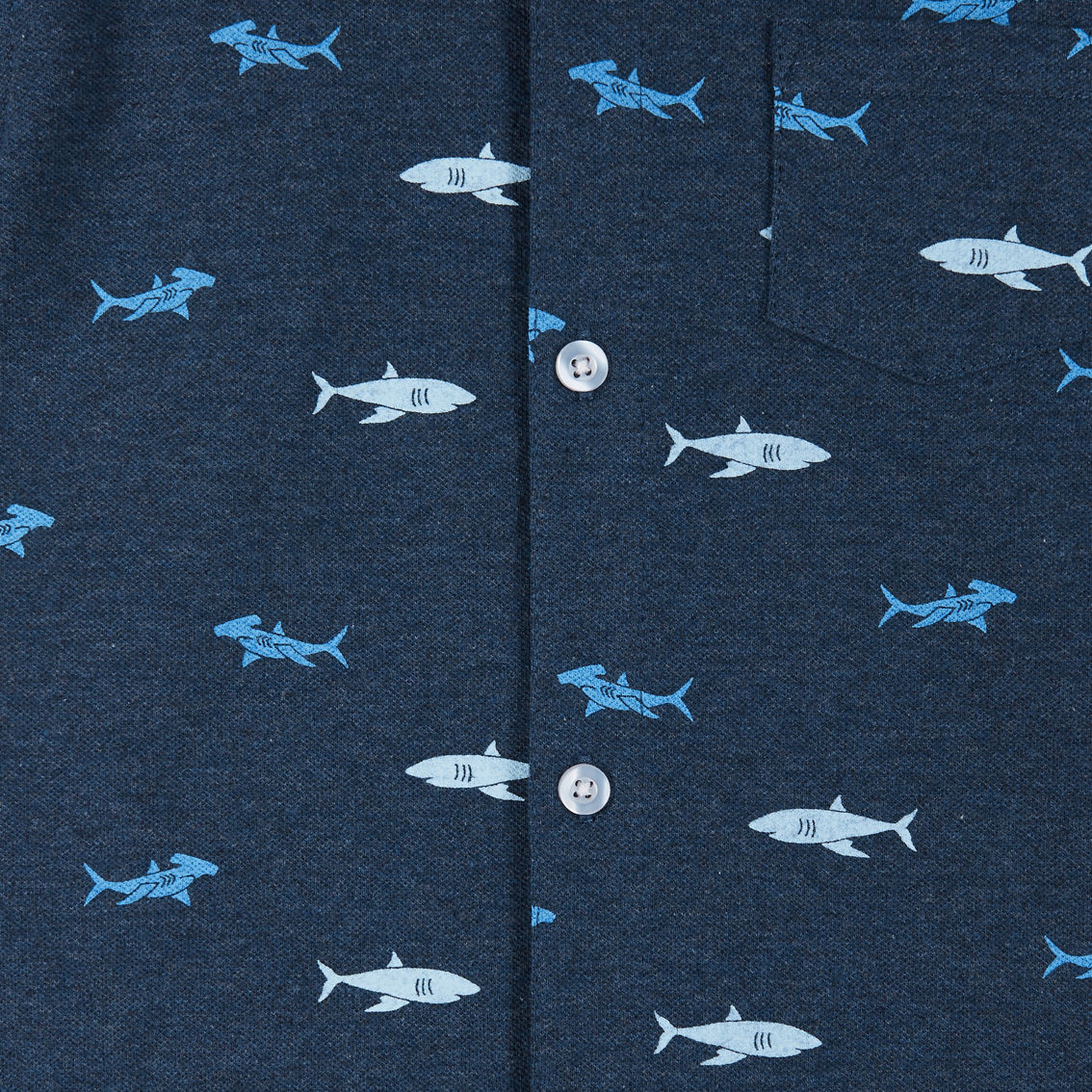 Short Sleeve Buttondown and Shorts Set - Sharks - Image 5 of 5