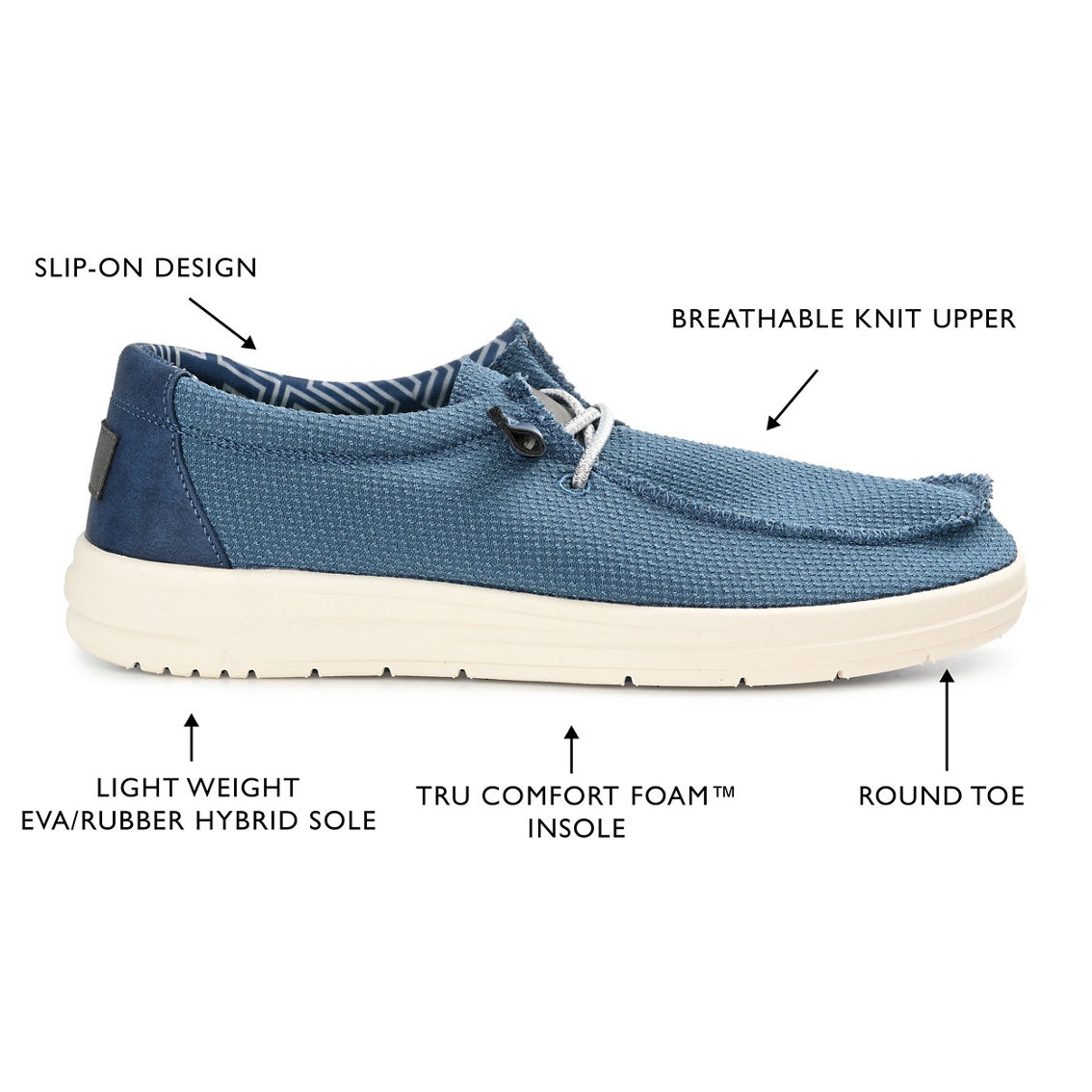 Vance Co. Moore Casual Slip-on Sneaker - Image 4 of 5