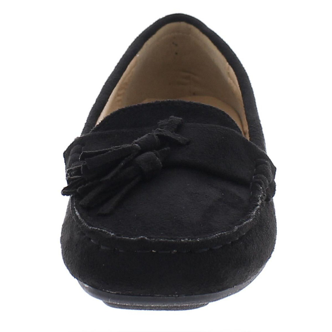 Cate Womens Suede Slip On Moccasins - Image 2 of 5