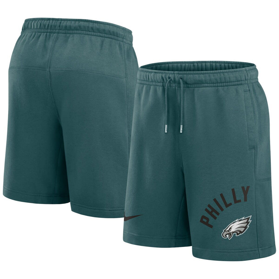 Nike Men's Midnight Green Philadelphia Eagles Arched Kicker Shorts - Image 2 of 4