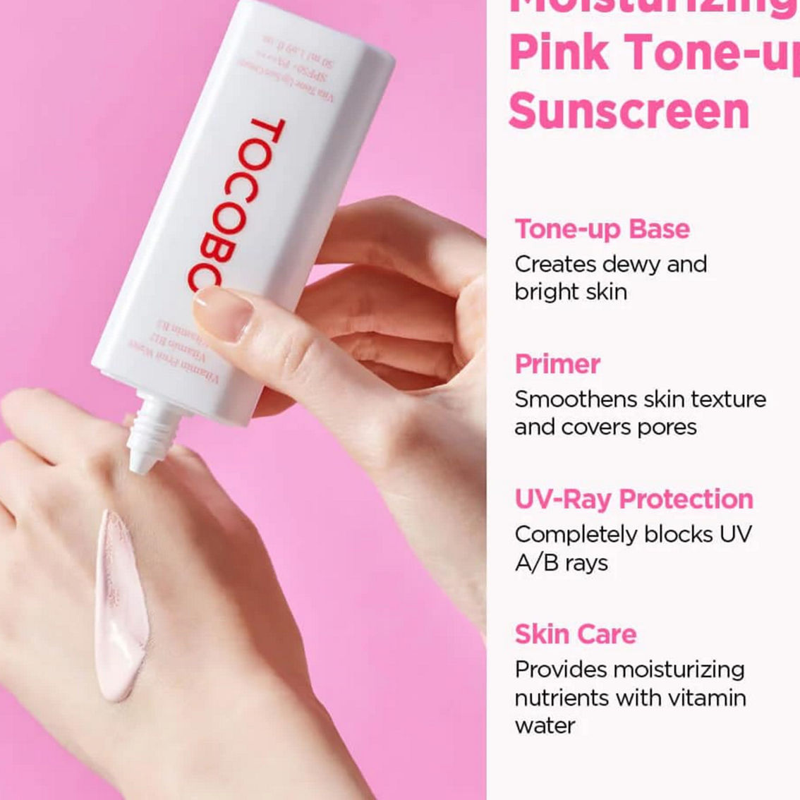 TOCOBO Vita Tone Up Sun Cream SPF50+ PA++++ 50 ml - Image 4 of 5