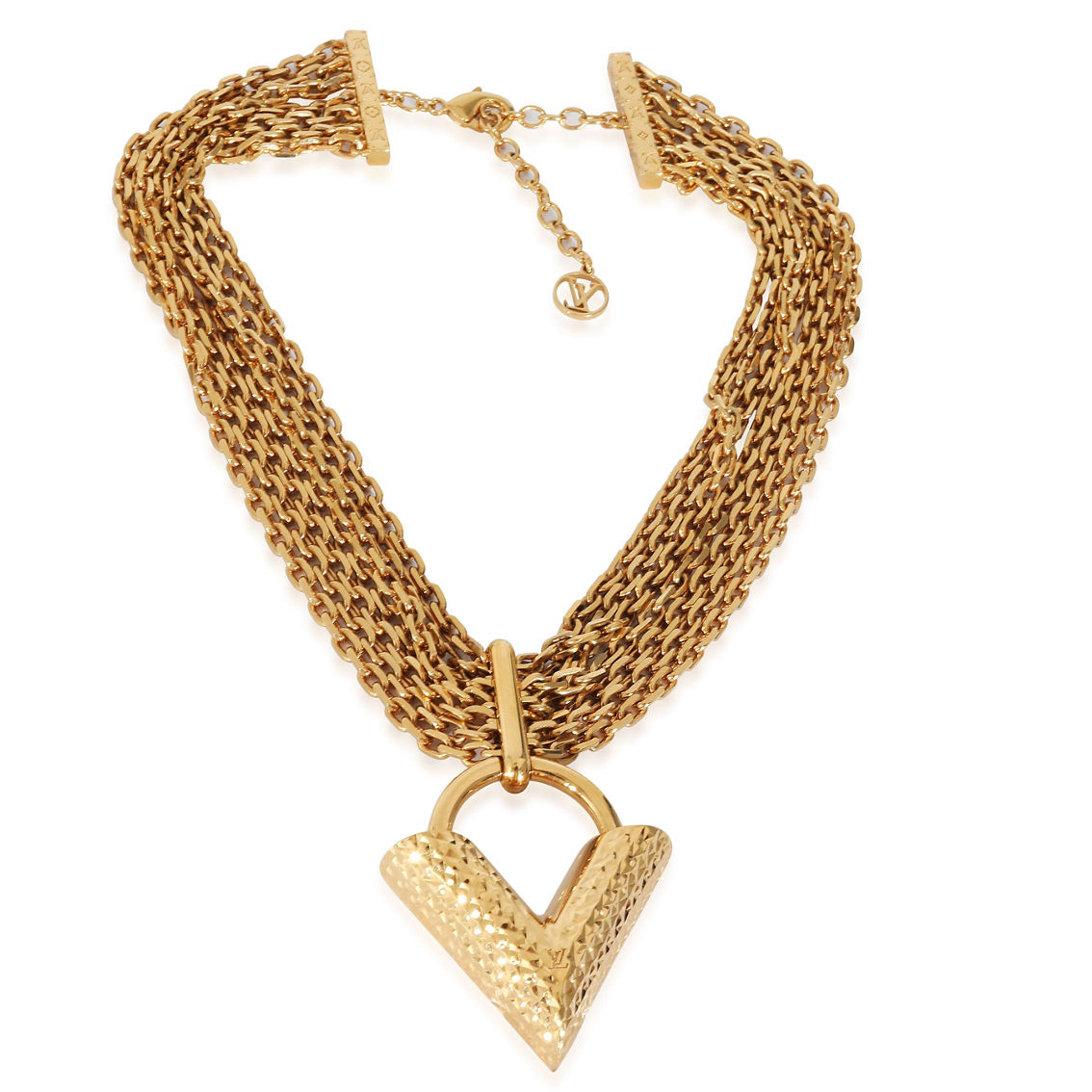 Louis Vuitton Essential V Fashion Necklace Pre-Owned - Image 2 of 4