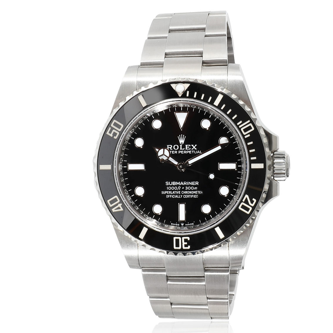 Rolex Submariner 124060 Men's Watch In Stainless Steel Pre-owned | Men ...