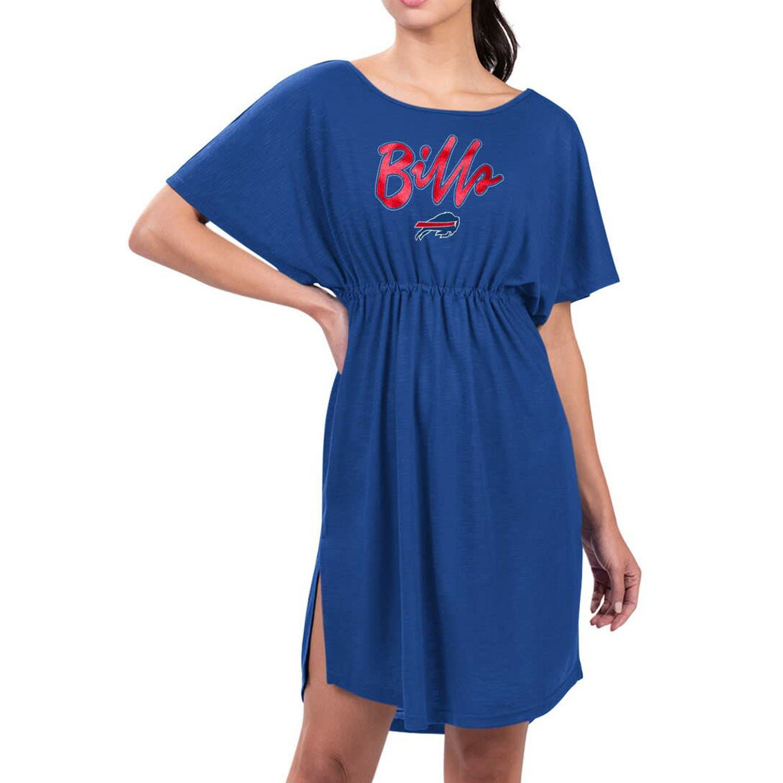 G-III 4Her by Carl Banks Women's Royal Buffalo Bills Versus Swim Cover-Up - Image 2 of 3
