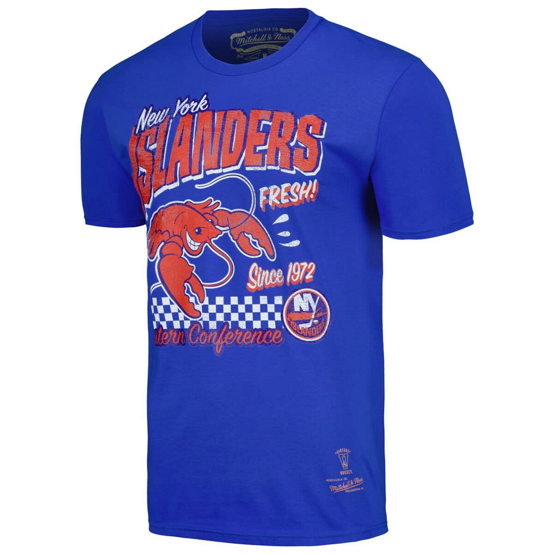 Mitchell & Ness Men's Royal New York Islanders Seafood T-Shirt - Image 3 of 4