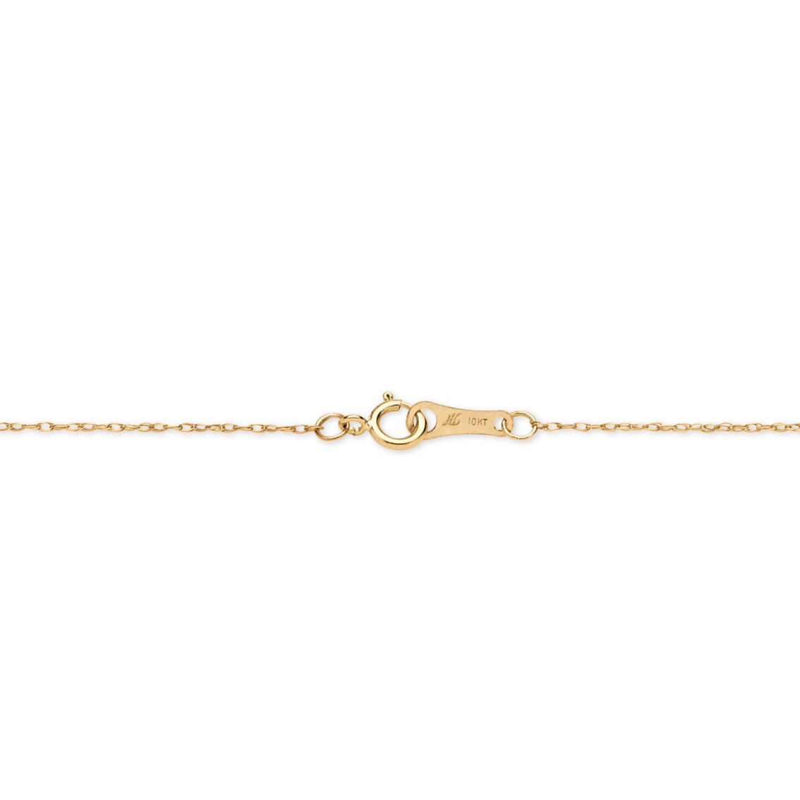 PalmBeach Diamond Accent Double Heart Pendant in 10k Gold - Image 2 of 4