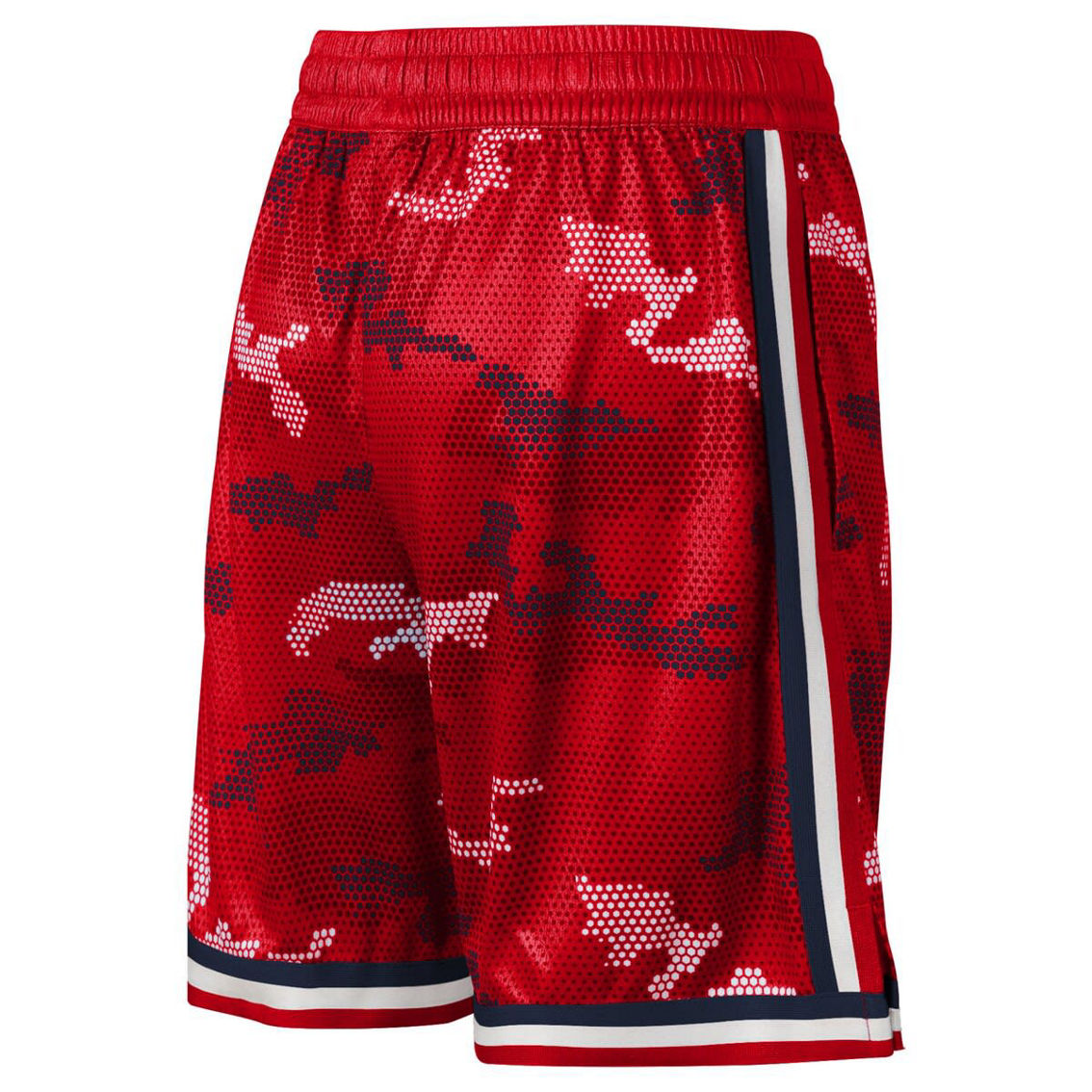 Outerstuff Youth Fanatics Red St. Louis Cardinals Tech Runner Shorts - Image 4 of 4