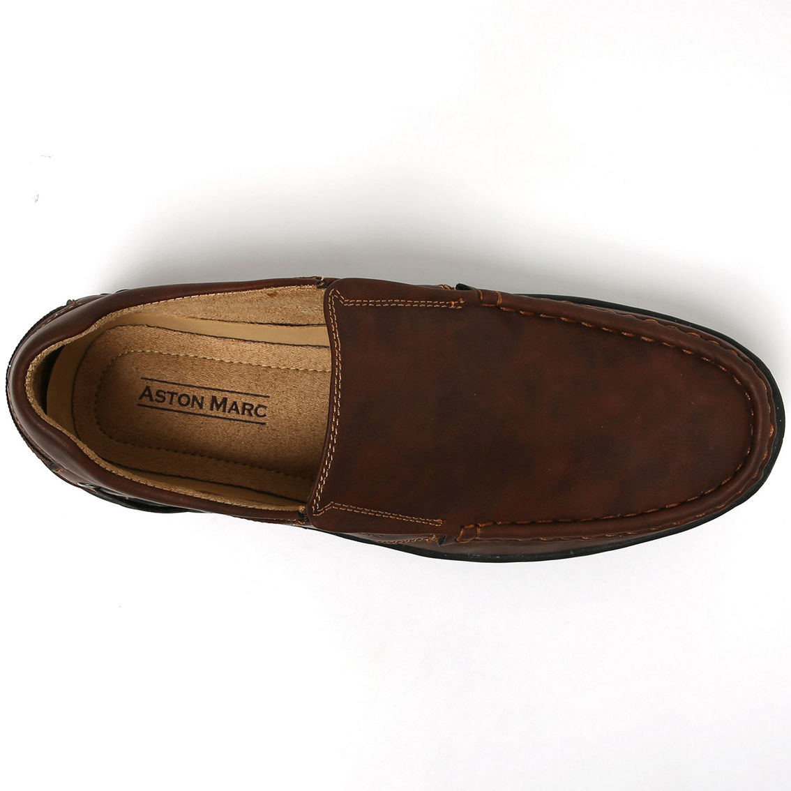ASTON MARC MEN'S SLIP ON COMFORT CASUAL SHOES - Image 4 of 5