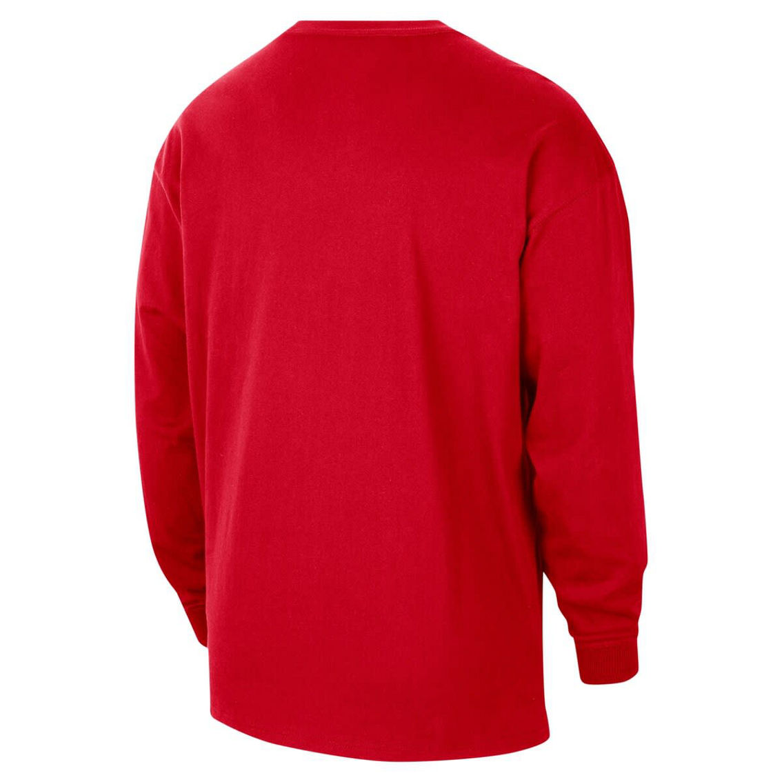 Nike Men's Red Georgia Bulldogs Heritage Max90 Long Sleeve T-Shirt - Image 4 of 4