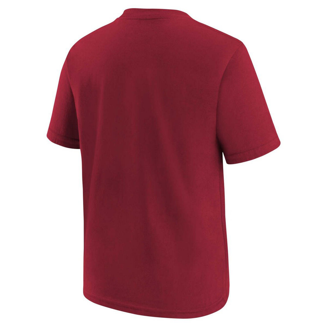 Nike Youth Red Miami Heat Swoosh T-Shirt - Image 4 of 4