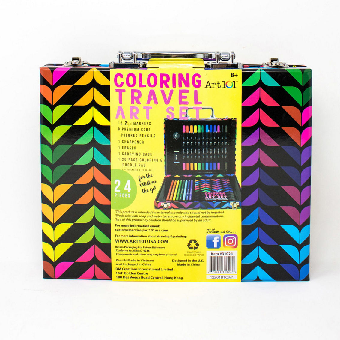 Art 101 Colorable Travel Art Kit - Image 2 of 5