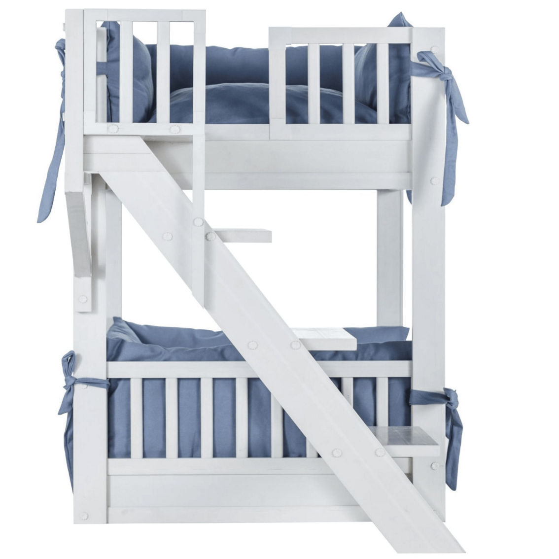New Age Pet® ECOFLEX® Dog Bunk Bed with Removable Cushions - Grey - Image 4 of 5