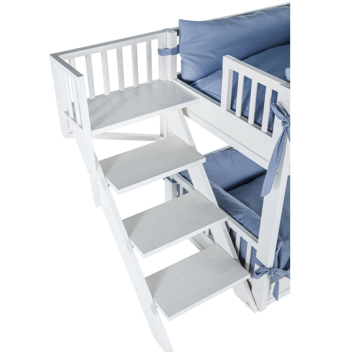 New Age Pet® ECOFLEX® Dog Bunk Bed with Removable Cushions - Grey - Image 5 of 5