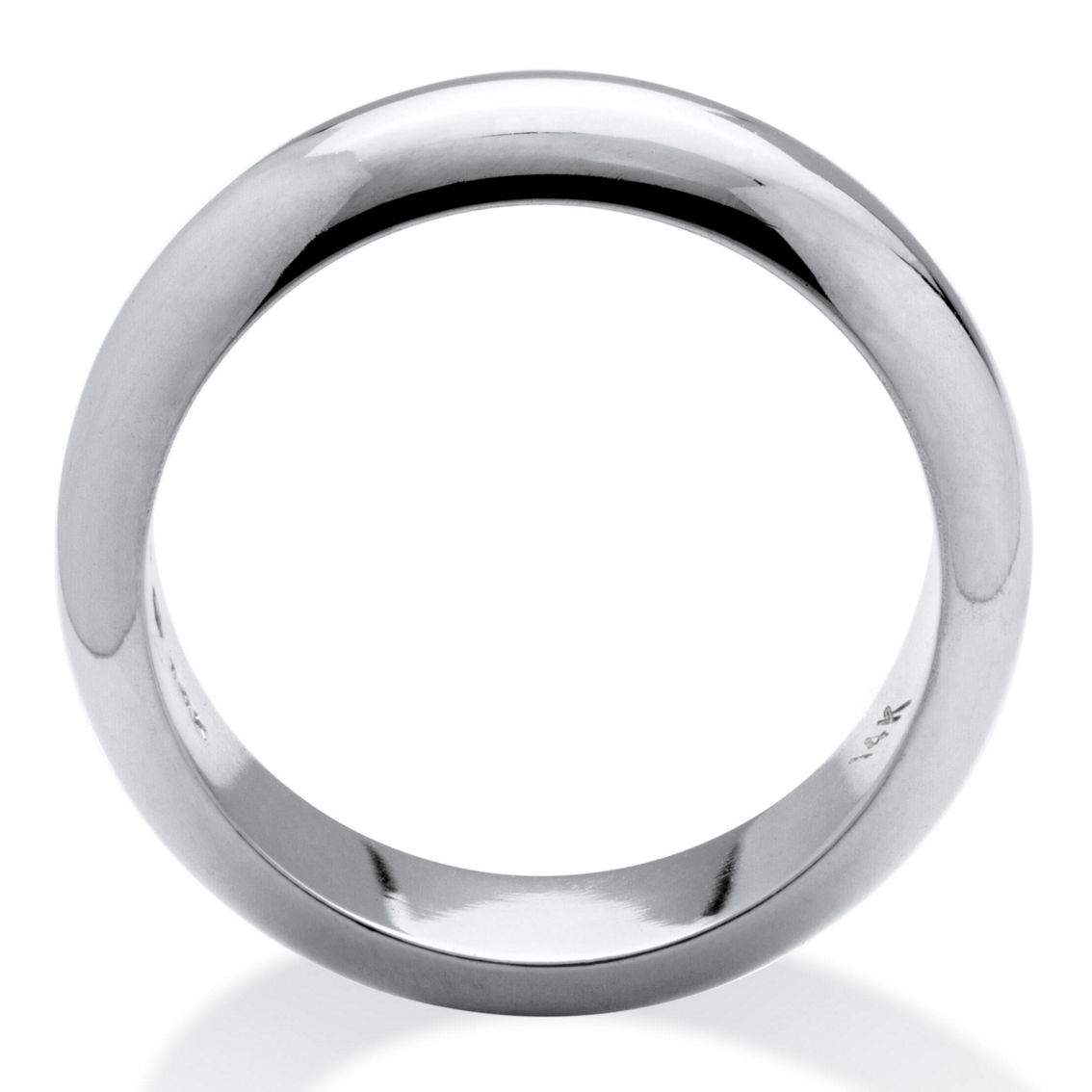 PalmBeach Wedding Band in 14k White Gold - Image 2 of 5