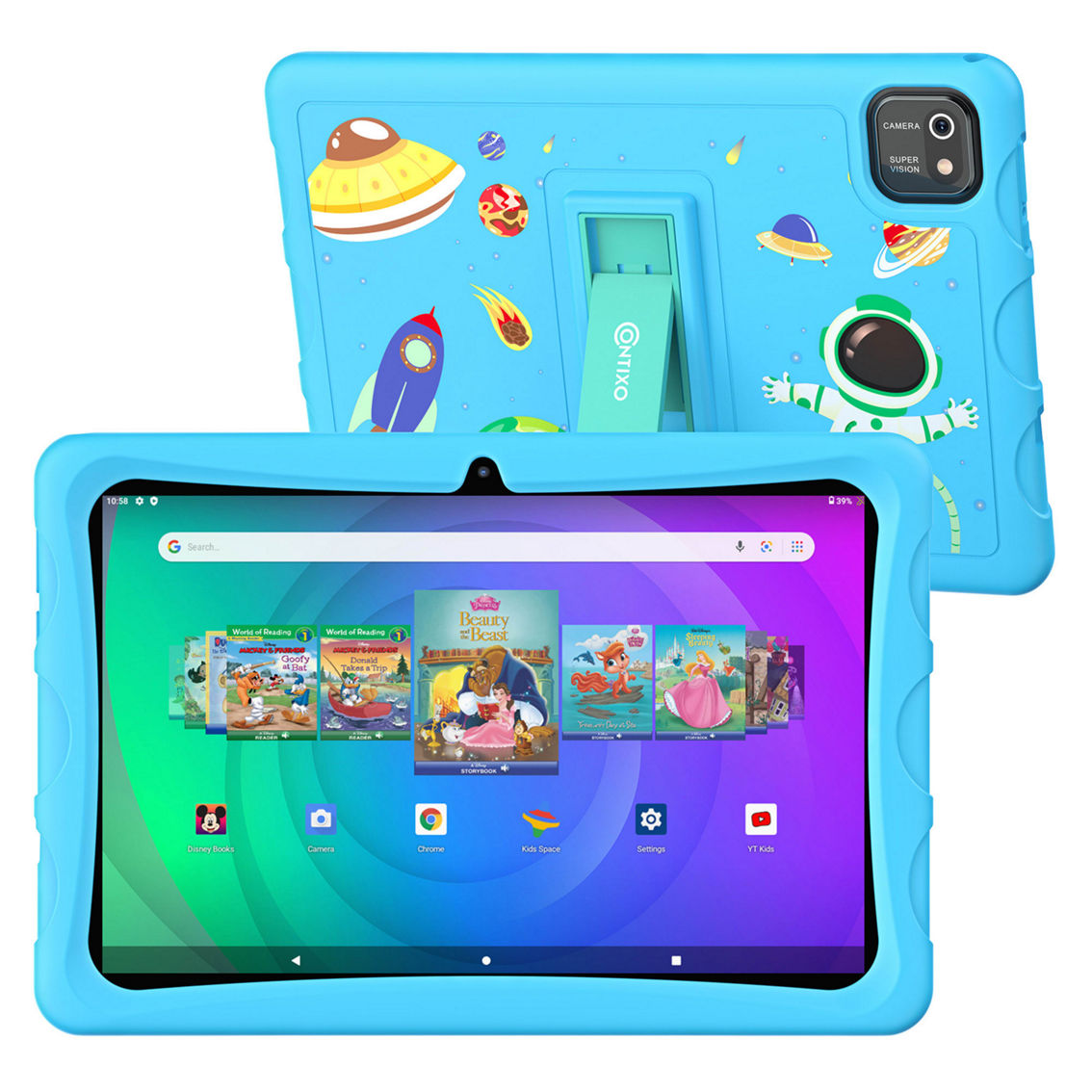 Contixo K103-A Blue 10-Inch Kids 64GB HD Tablet - Image 2 of 4